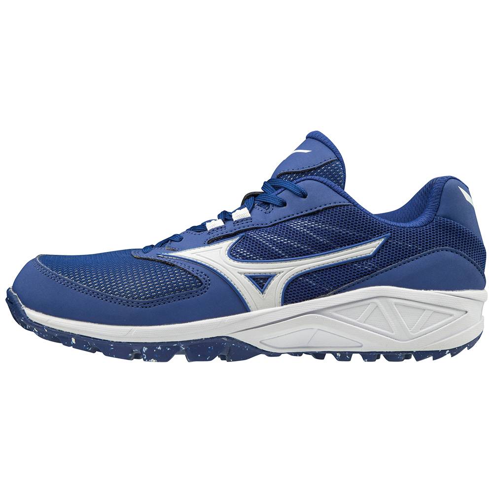 Panske Botasky Mizuno Dominant All Surface Nizke Turf Kráľovská Modrá/Biele Vypredaj LIDC83647